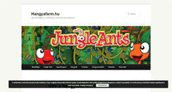 Desktop Screenshot of hangyafarm.hu